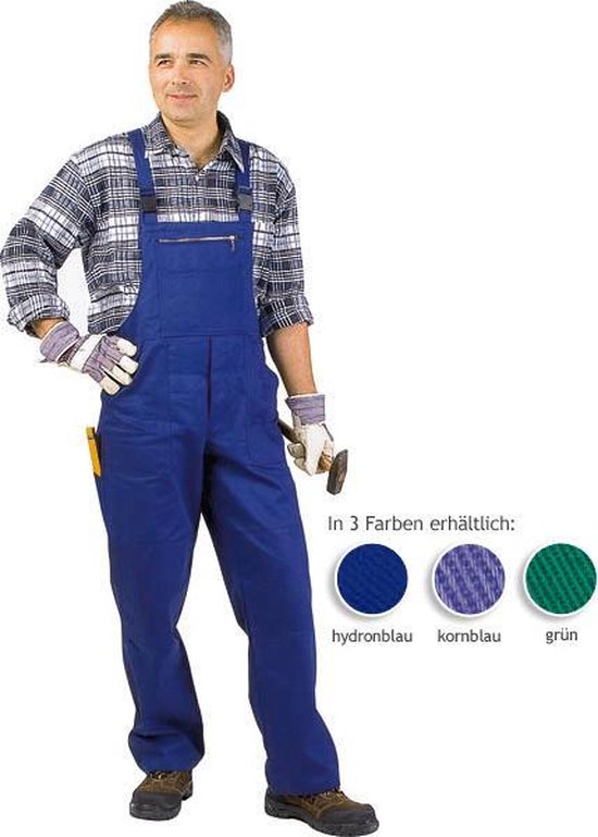 Tuinbroek donkerblauw maat 26 (kort) | bol.com