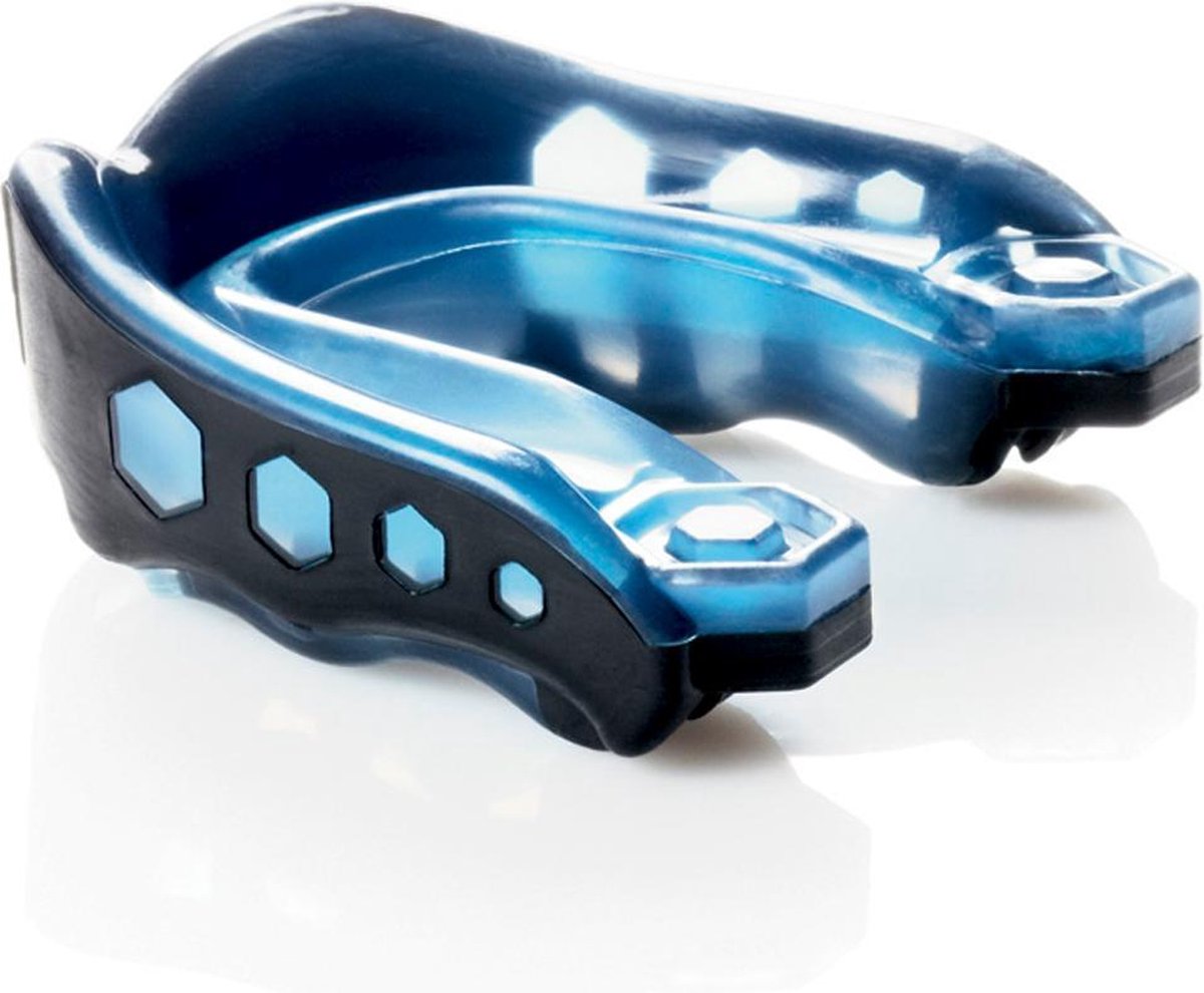 Shock Doctor Gel Max Strapless - Hockeybitje - Senior - Blauw/Zwart