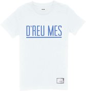 D'REU MES GESTREEPT WIT KIDS T-SHIRT