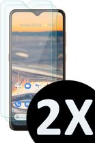 HB Glas Geschikt voor Nokia G20 - Screenprotector Glas Gehard Tempered Glass - 2 Stuks