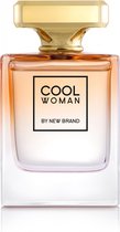 New Brand Eau De Parfum Cool Woman Transparant/goud 100 Ml