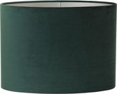 Light & Living Lampenkap Ovaal Velours - Dutch Green - 38x17,5x28cm