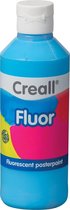Creall Fluor - plakkaatverf  blauw 250 Mililiter 02647