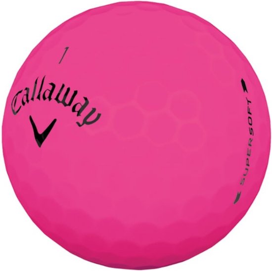 Callaway SuperSoft 2021 Golfballen - Roze - 12 Stuks van Merkloos — afbeelding 2