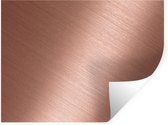 Muurstickers - Sticker Folie - Glanzende koperen achtergrond - 120x90 cm - Plakfolie - Muurstickers Kinderkamer - Zelfklevend Behang - Zelfklevend behangpapier - Stickerfolie