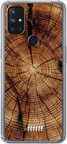 6F hoesje - geschikt voor OnePlus Nord N10 5G -  Transparant TPU Case - Tree Rings #ffffff