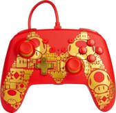 Bol.com PowerA Enhanced Controller - Mario Gold M - Geschikt voor Nintendo Switch aanbieding