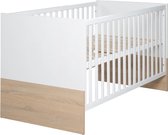 Roba Kinderbed Gabriella 70 X 140 Cm Hout Wit/lichtbruin