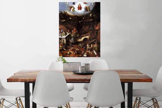 Le dernier jugement - peinture de Jheronimus Bosch 60x80 cm