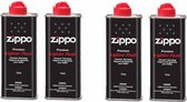 Zippo Originele Zippo Benzine Vloeistof - 125 ML - 4 stuks