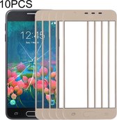 10 STUKS Front Screen Outer Glass Lens voor Samsung Galaxy J5 Prime, On5 (2016), G570F / DS, G570Y (Goud)