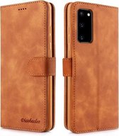 Voor Xiaomi Poco M3 Diaobaolee Pure Verse Textuur Horizontale Flip Lederen Case met Houder & Kaartsleuf & Portemonnee & Fotolijst (Geel)