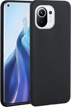 Voor Geschikt voor Xiaomi Mi 11 Candy Color TPU Case (zwart)