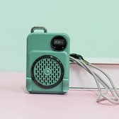 DM-45 Student Outdoor Hanging Neck USB-ventilator Draagbare mini-handventilator (groen)