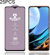 Voor Xiaomi Redmi 9T 25 PCS 9H HD Grote Boog Hoog Alumina Volledig scherm Gehard glasfilm