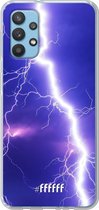 6F hoesje - geschikt voor Samsung Galaxy A32 4G -  Transparant TPU Case - Thunderbolt #ffffff