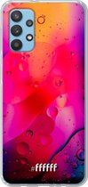 6F hoesje - geschikt voor Samsung Galaxy A32 4G -  Transparant TPU Case - Colour Bokeh #ffffff