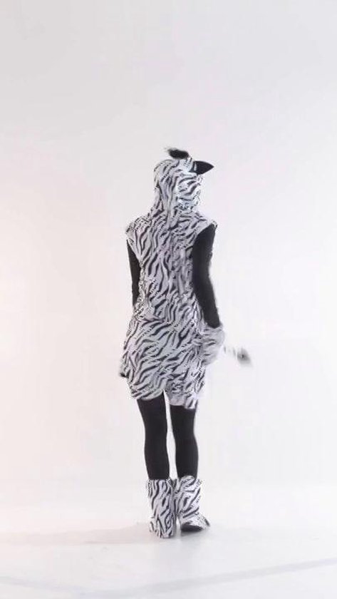 dressforfun - Kostuum zebra M - verkleedkleding kostuum halloween verkleden...  | bol