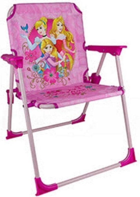 Van toepassing Bron Bijlage Disney Tuinstoel Princess Roze, opklapbare tuinstoel klapstoeltje disney  prinses,... | bol.com