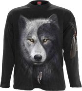 Spiral Longsleeve shirt -XL- WOLF CHI Zwart