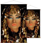 Arabische prinses - Foto op Textielposter - 60 x 90 cm