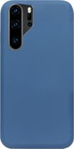ADEL Premium Siliconen Back Cover Softcase Hoesje Geschikt voor Huawei P30 Pro - Blauw