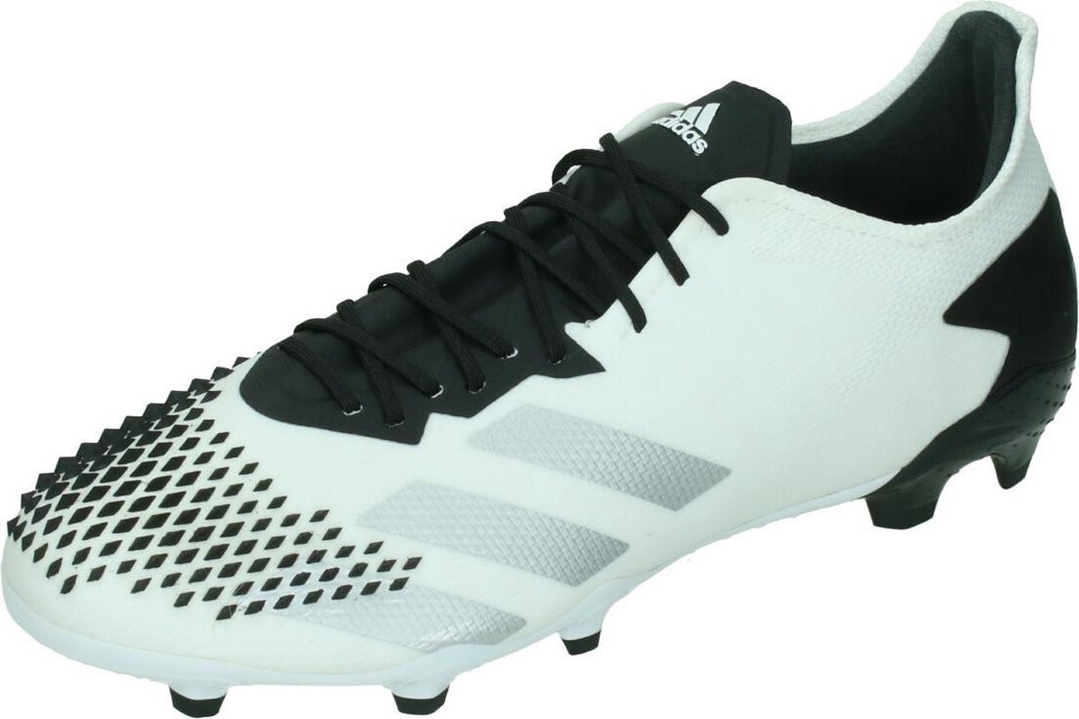 adidas Predator 20.2 FG voetbalschoenen heren zwart//zilver - adidas