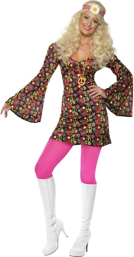 Costume habillé pour femme tenue hippie - Habillage vêtements - Moyen