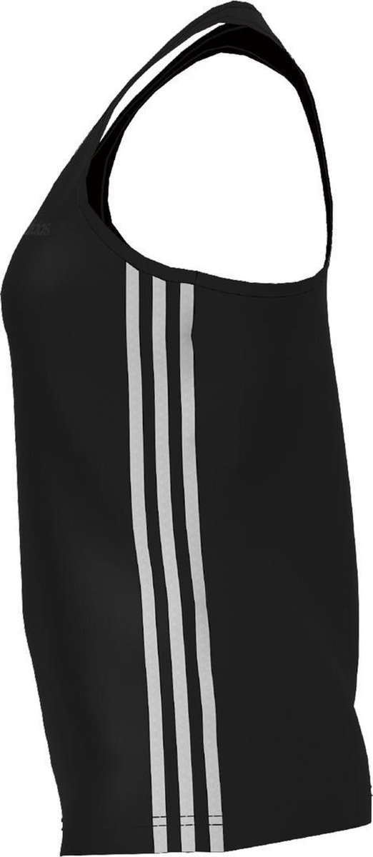 adidas Design 2 Move 3-Stripes tank top dames zwart/wit | bol.com