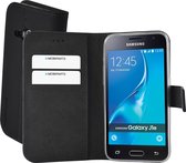 Mobiparts Premium Wallet TPU Case Samsung Galaxy J1 (2016) - Zwart