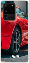 Samsung Galaxy S20 Ultra Hoesje Transparant TPU Case - Ferrari #ffffff