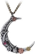 Alchemy Gothic Ketting LUNATRON Zilverkleurig/Bronskleurig