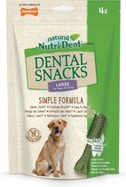 Nylabone Nutri Dent Dental Snacks - Gebitsverzorgende hondensnack om tandplak en tandsteen te verminderen - Verfrist de adem - Mini / Medium / Large - Medium - 12 stuks