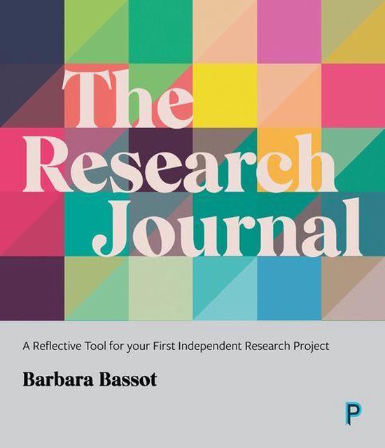De kaft van 'The Research Journal' toont een mozaïek van kleurrijke vierkanten en de tekst 'The Research Journal'.