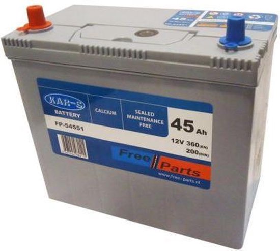 KAR-S ACCU 45 AH +L Dunne Pool - Ruilen en Garantie Alleen Met Bon.2 Jaar
