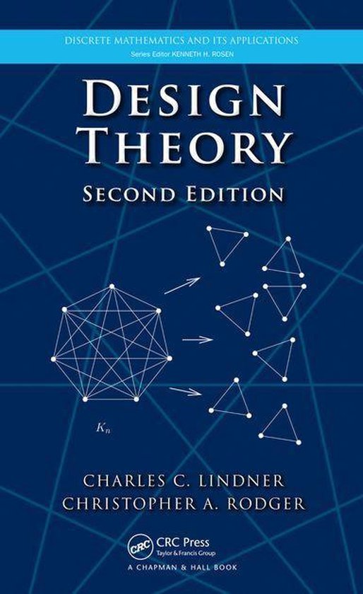 Discrete Mathematics and Its Applications - Design Theory - cover
