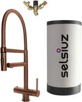 Selsiuz XL Copper / Koper met Combi (Extra) boiler
