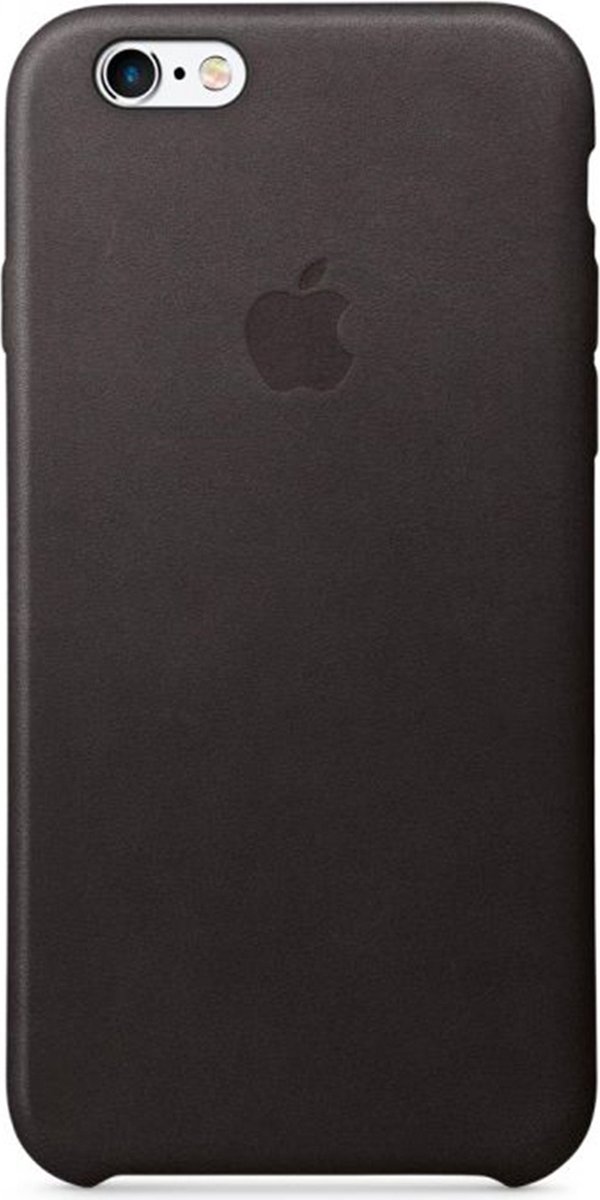 Apple iPhone 6;Apple iPhone 6S lederen hoesje- zwart | bol.com