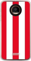 Motorola Moto Z Force Hoesje Transparant TPU Case - Sparta Rotterdam #ffffff