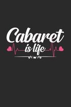 Cabaret is life: 6x9 Cabaret - dotgrid - dot grid paper - notebook - notes