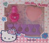 Hello Kitty Manicureset Meisjes Foam Paars/roze 5-delig