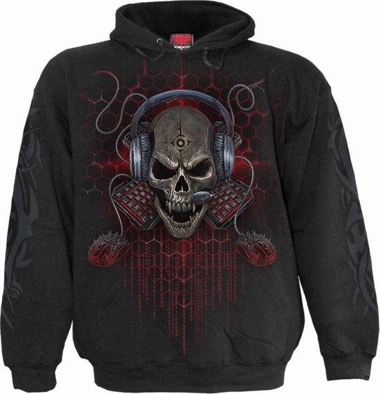 Foto: Spiral hoodie trui m pc gamer zwart