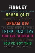 Finnley You Are Stronger Than You Think Never Quit Prove Them Wrong Dream Big You Have What It Takes Think Positive You Are Worth It Dont Stop Believi