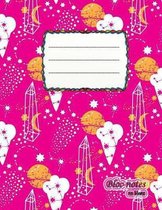 Bloc-notes en blanc: Pour les filles - astronaute format A4 - 112 pages - carnet de notes avec registre - id�al comme agenda, carnet de cro