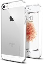 Spigen Liquid Air doorzichtig case iPhone 5 5s SE 2016 hoesje - Transparant