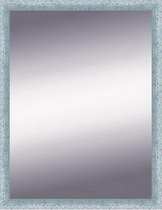 Spiegel Zilver 55x75 cm – Sarah – Unieke spiegel met zilveren lijst – Zilveren Wandspiegel 
 – wand spiegels – Perfecthomeshop