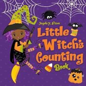 Little Witch's Counting Halloween Book: Children's Halloween Book for African American Girls Ages 2-5