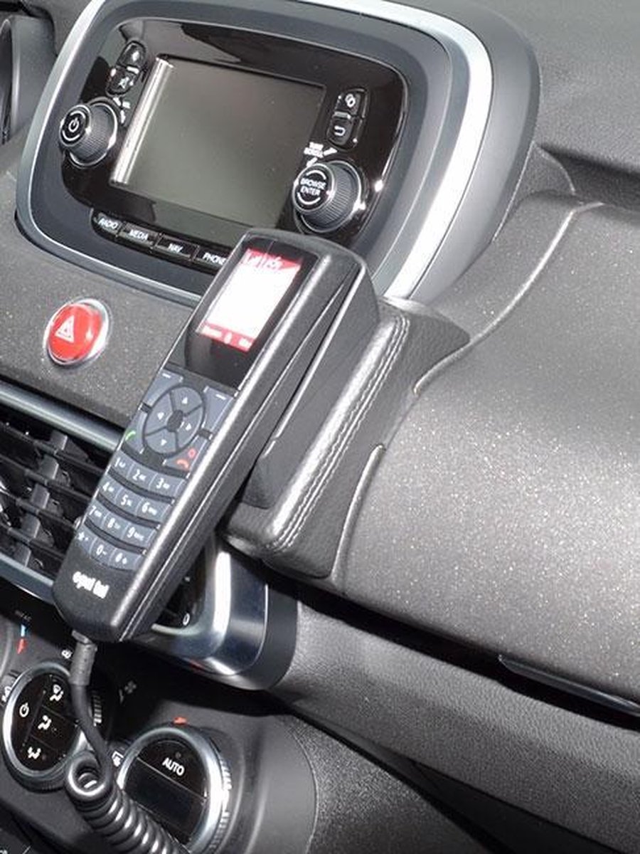 Houder - Fiat 500X 2015-2019 Kleur: Zwart