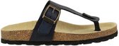 Braqeez 419067-529 Jongens Sandalen - Blauw - Leer - Gesp