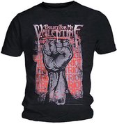 Bullet For My Valentine Heren Tshirt -S- Riot Zwart